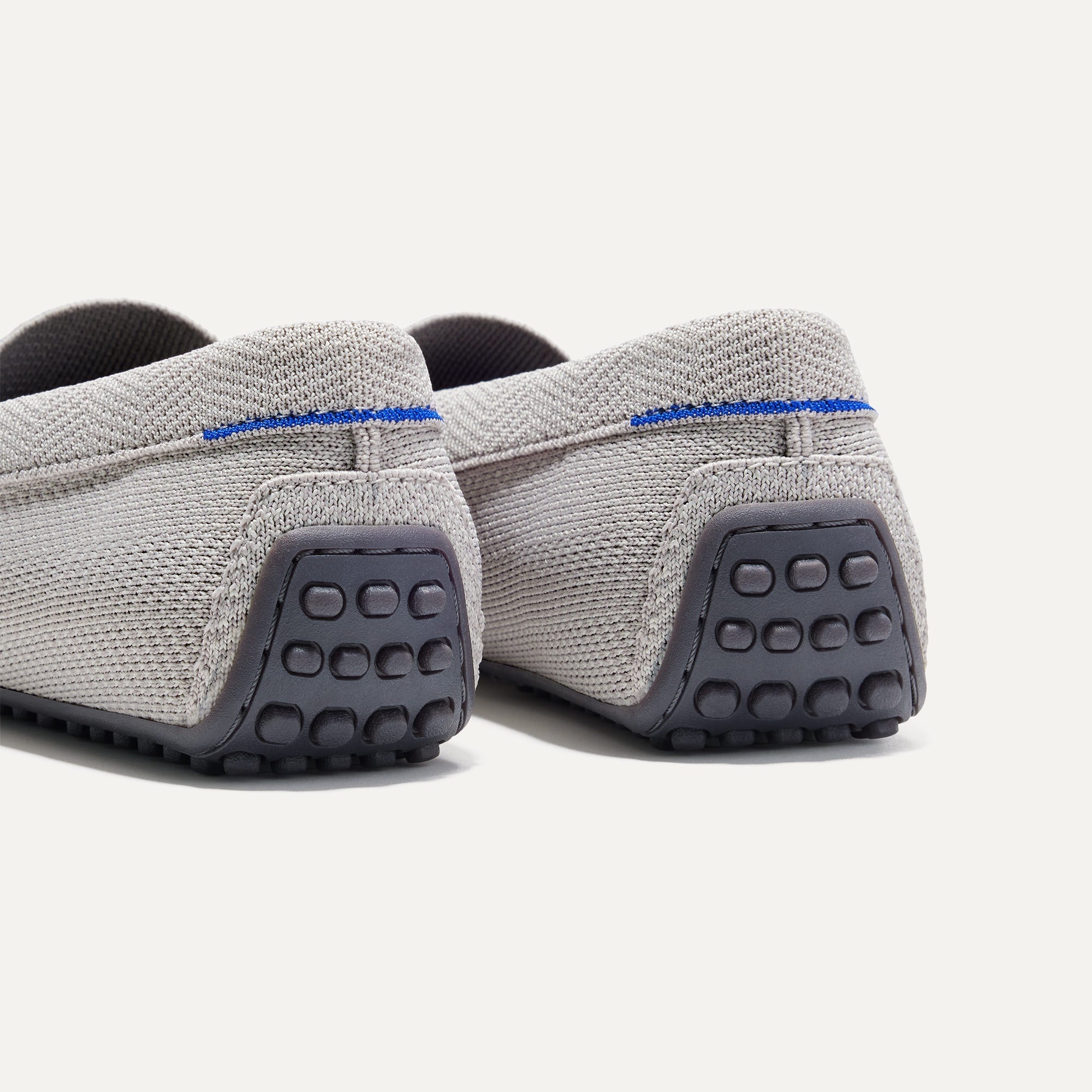 The Driving Loafer - Light Grey Herringbone - Image 5