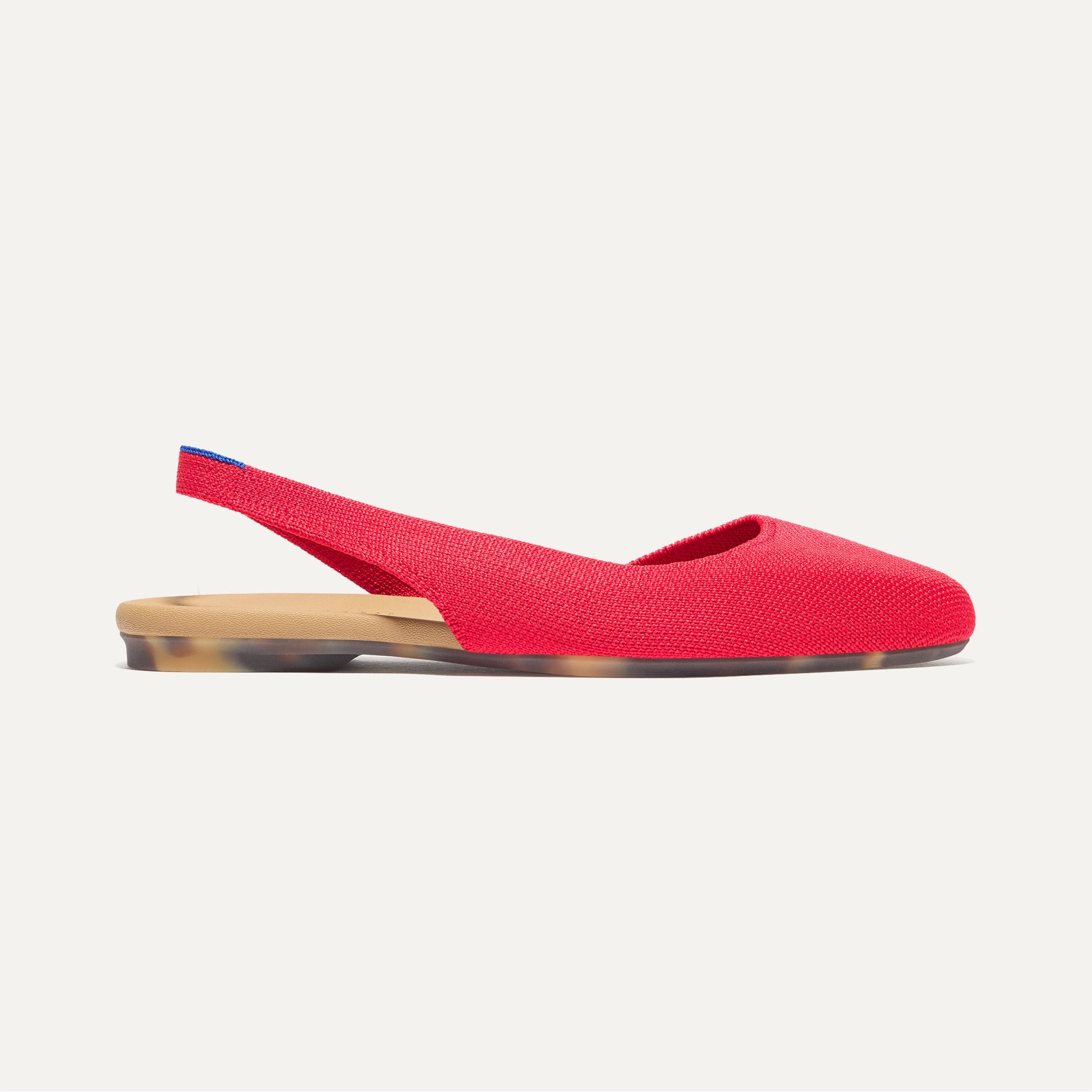 The Almond Slingback - Lollipop Red - Image 4