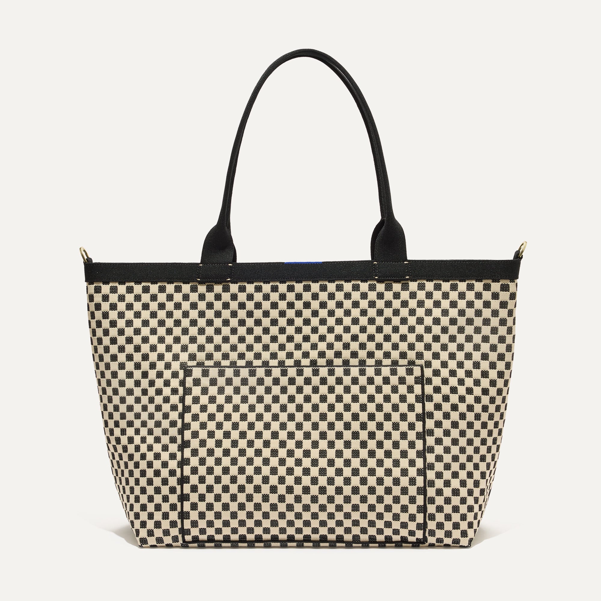 The Zip Travel Tote - Tuxedo Midi Check - Image 2
