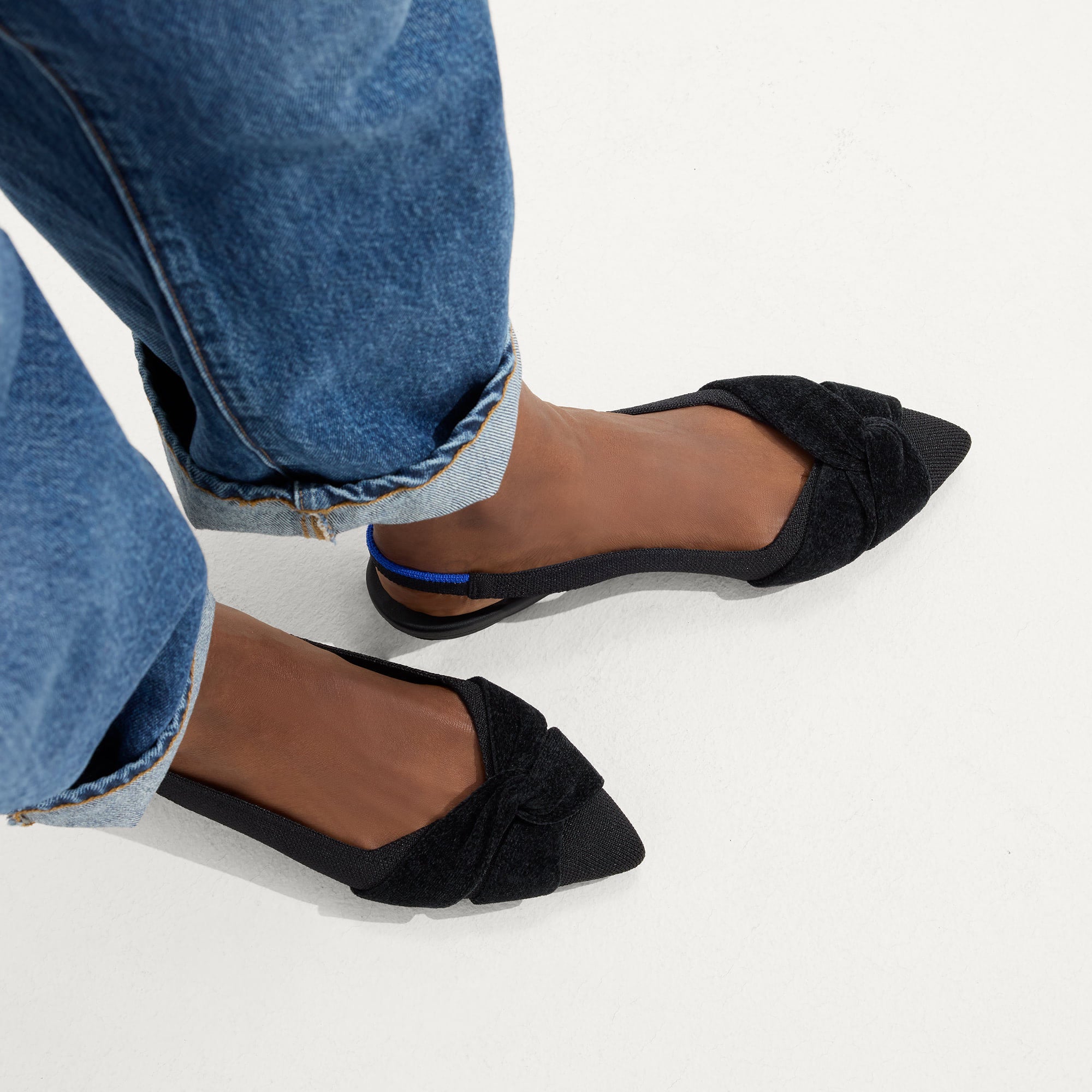 The Twist Point Slingback - Black - Image 3