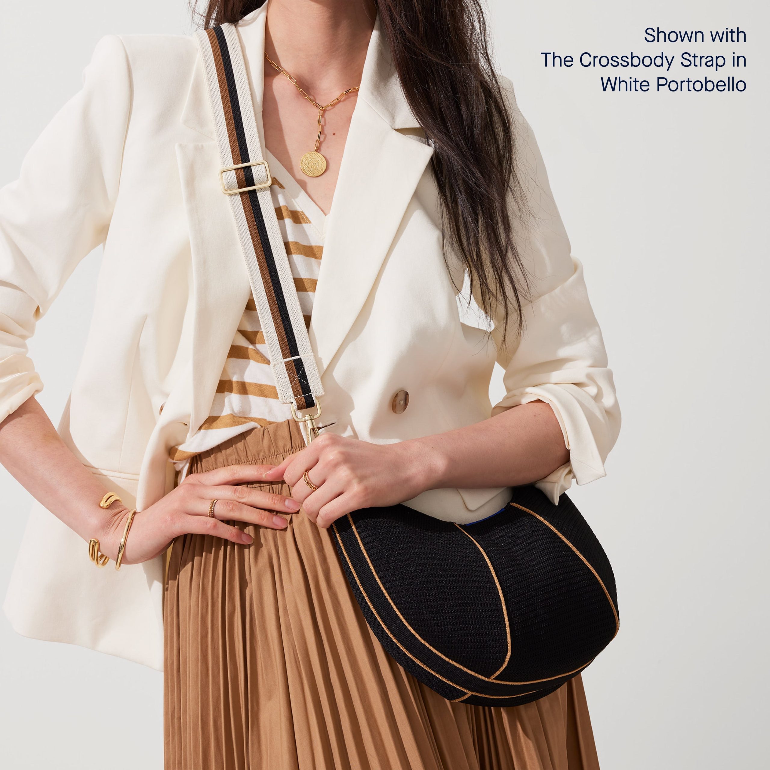 The Crescent Bag - Black - Image 9